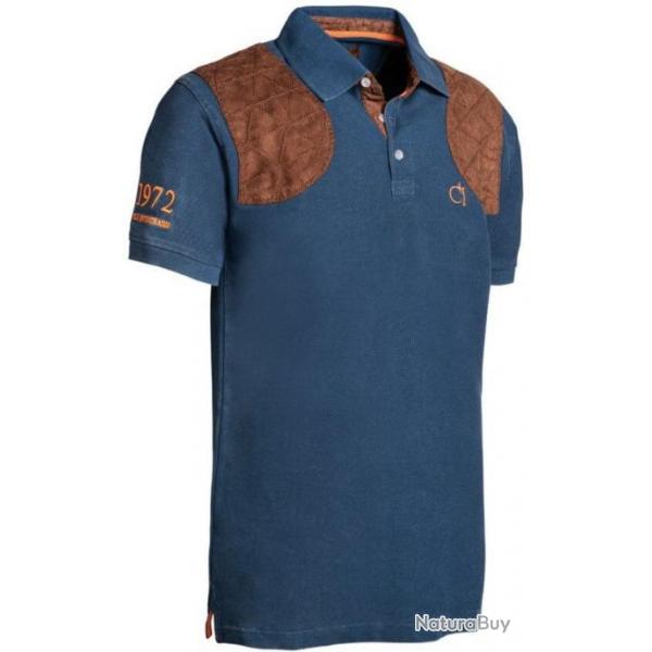 Polo  manches courtes Hubert bleu Club Interchasse-3XL