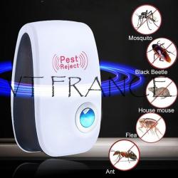 Prise Ultrasons Anti Moustique Insecte Araignee Rat, Conditionnement: 1PC