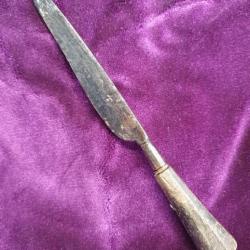 Couteau Danois, Renaissance 15e-16e siècle,  corne.  Ancient Scandinavian knife