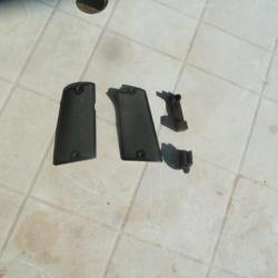 lot PA 35 S plaquettes plus entretoises talon