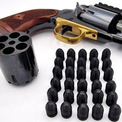 12 Ogives Round Nose type cal.44 (451) pour tir réduit revolver Poudre noire (1858, 1860, 1851...)