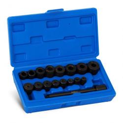 Coffret d'outils pour embrayage outil de centrage d'embrayage centreur d'embrayage (17 pièces, 8 ad