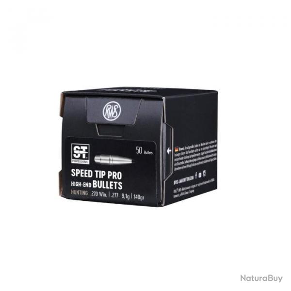 Ogives RWS Speed Tip Pro - 9.1 g / Par 1 / 270 Win