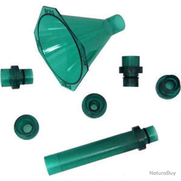 Quick change powder funnel kit ( drop tube et 5 adapters) RCBS