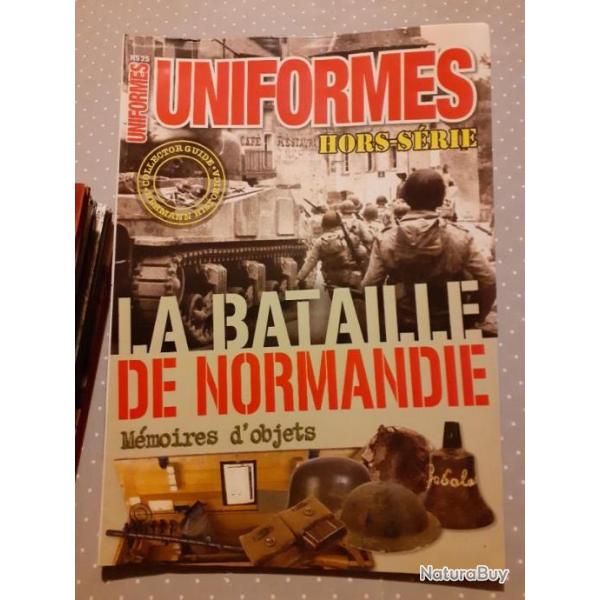 Hors serie Revue UNIFORMES LA BATAILLE DE NORMANDIE