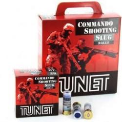Cartouche Balle Tunet Commando Shooting cal.12 par 100