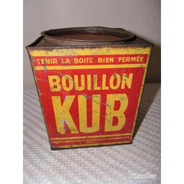 Ancienne Boite "bouillon KUB"
