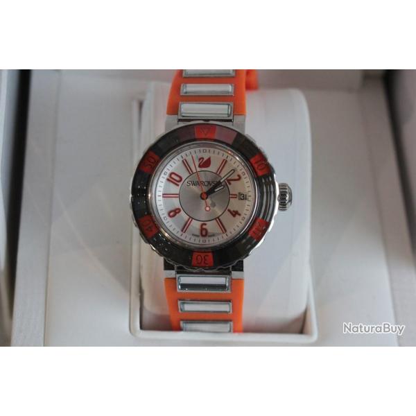 Montre SWAROVSKI Octea Sport Crystal orange Femme 1048198