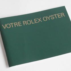 ROLEX Livret Votre Rolex Oyster 2004