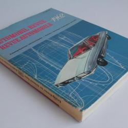 Revue Automobile Numéro catalogue 1962