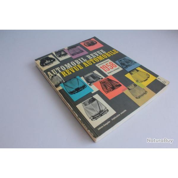 Revue Automobile Numro catalogue 1958