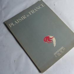 Revue Plaisir de France Numéro Septembre 1950