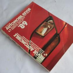 Katalog der Catalogue Revue Automobile 1989 FR/AL