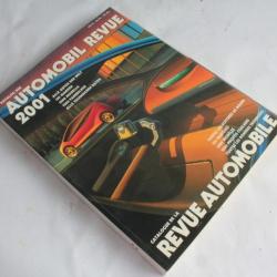Katalog der Catalogue Revue Automobile 2001 FR/AL