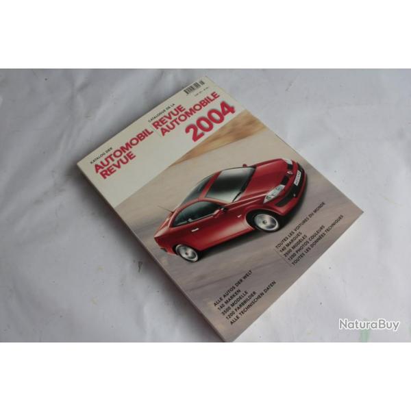 Katalog der Catalogue Revue Automobile 2004 FR/AL