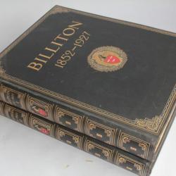 Livre Billiton 1852-1927 Tome 1 et 2 avec carte annexe Eerste Deel