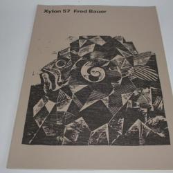 Portfolio Fred Bauer Xylon 57 Gravures 1982
