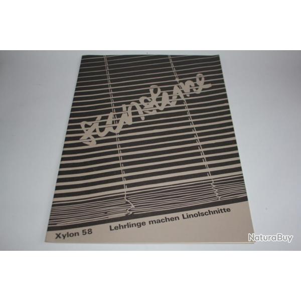 Portfolio Lehrling machen Linolschnitte Xylon 58 Gravures 1982