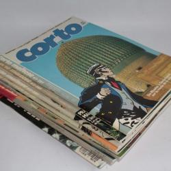 Revue lot 10 numéros Corto Maltese 1986