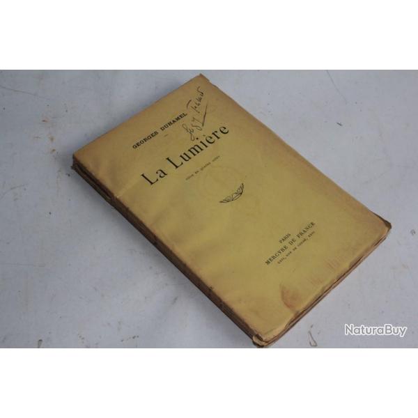 La Lumire par Georges Duhamel 1919