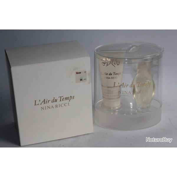 Coffret L'air du temps NINA RICCI Eau de toilette + crme parfume