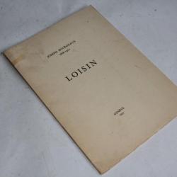 Loisin Joseph Bourgeaux tirage limité 1953
