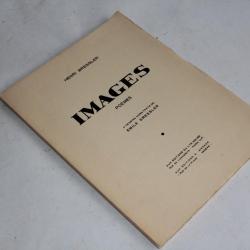 Images Poèmes et dessins avec envoie dédicacé de Henri bressler 1929