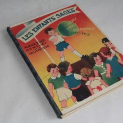 Recueil Les enfants sages album n°1 à 10 Gougeon 1934