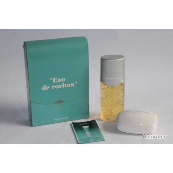 Flacon d'eau de toilette Eau de Rochas Homme 50 ml + Savon