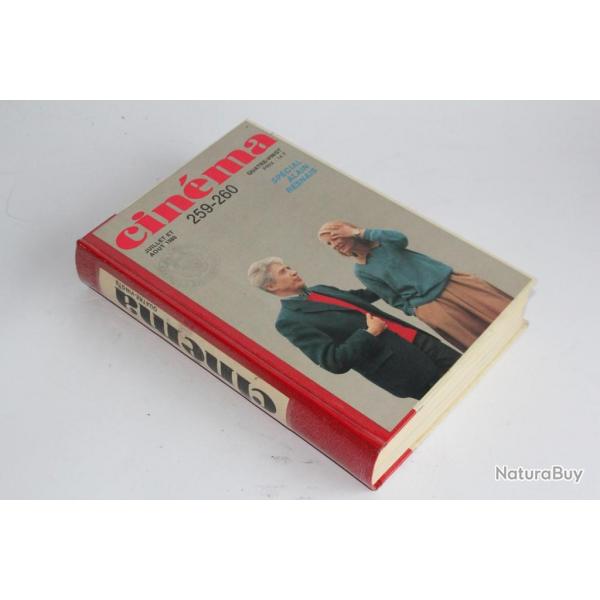 Revues relies Cinma 1980 n259  264 + Un quart de sicle de cinma