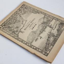 Almanach 1879 Le véritable messager boiteux de Neuchâtel Suisse