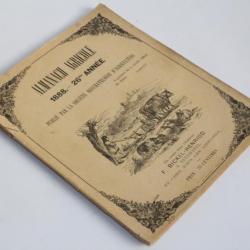 Almanach Agricole 1888 Société Neuchâteloise d'agriculture Suisse