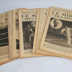 Revues Le Miroir des Sports 1923 Année Complète
