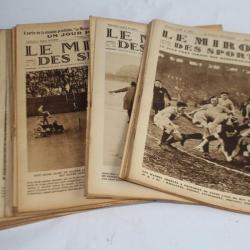 Revues Le Miroir des Sports 1926 Année Complète