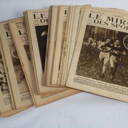 Revues Le Miroir des Sports 1925 Année Complète
