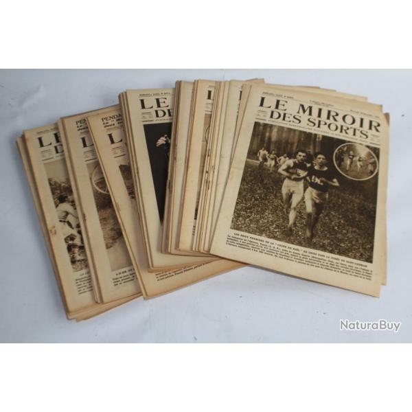 Revues Le Miroir des Sports 1925 Anne Complte