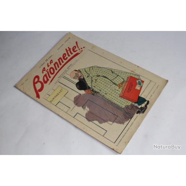 Revue satirique La Baonnette N6 1915