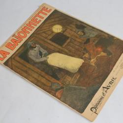 Revue satirique La Baïonnette N°91 1917