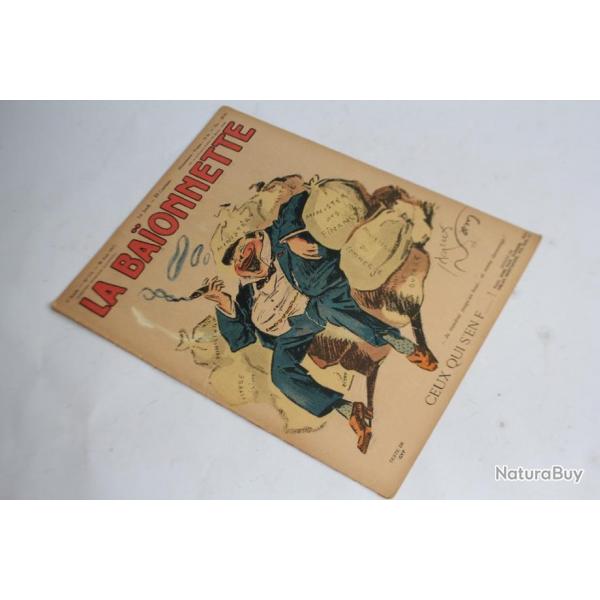 Revue satirique La Baonnette N113 1917