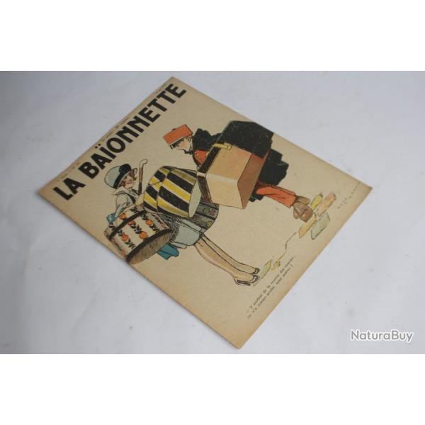 Revue satirique La Baonnette N206 1919