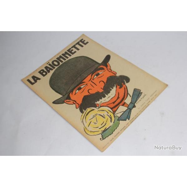 Revue satirique La Baonnette N188 1919