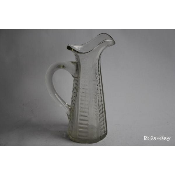 Pichet  absinthe verre XIXe sicle Caf Bistrot