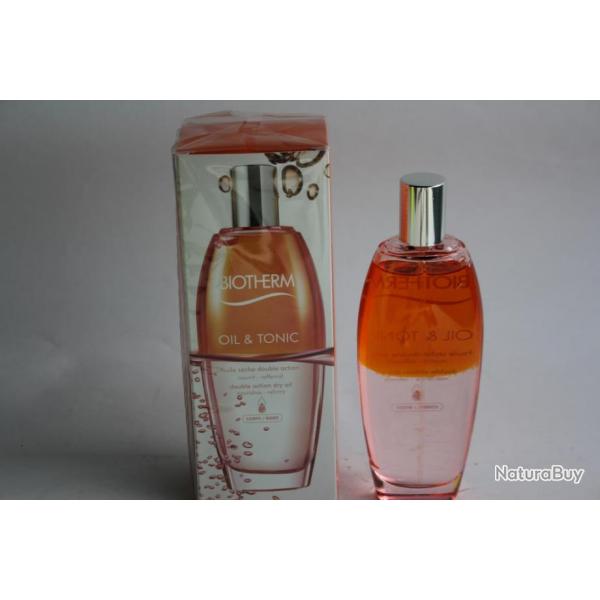 Huile sche double action Oil & Tonic BIOTHERM 100 ml