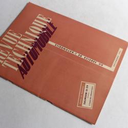Revue Technique Automobile 1951 N°68 Salmson 13 CV