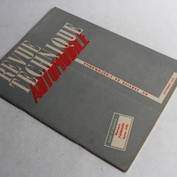 Revue Technique Automobile 1950 N°53 Moteurs Panhard types 4HL