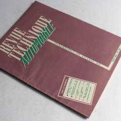 Revue Technique Automobile 1956 N°122 Camions Citroën