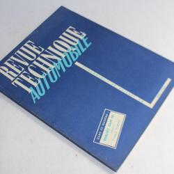 Revue Technique Automobile 1954 N°97 Berliet GLM 10