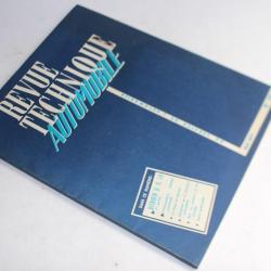 Revue Technique Automobile 1957 N°133 Citroën D.S. 19