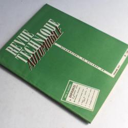 Revue Technique Automobile 1957 N°130 Dauphinoise