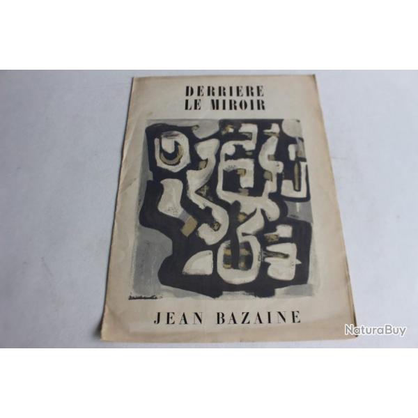 Jean BAZAINE " Derrire le miroir " 1949